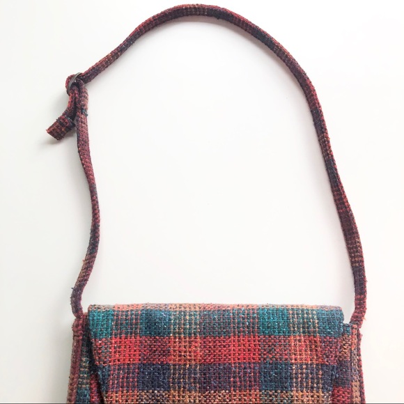 Bags Vintage Plaid Wool Purse Or Bag Poshmark